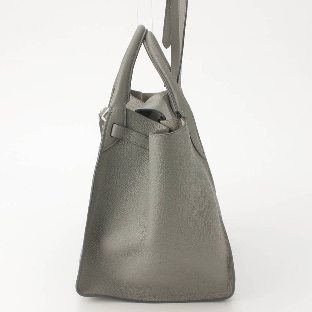 Celine Bag Leather Handbag Gray - Picture 3 of 8